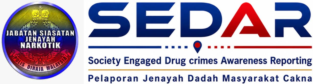 SEDAR - Society Engaged Drug crimes Awareness Reporting - Pelaporan Jenayah Dadah Masyarakat Cakna